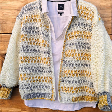 Mauritian Crochet Cardigan