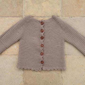 Alvina Bloomer and Cardigan Baby Set