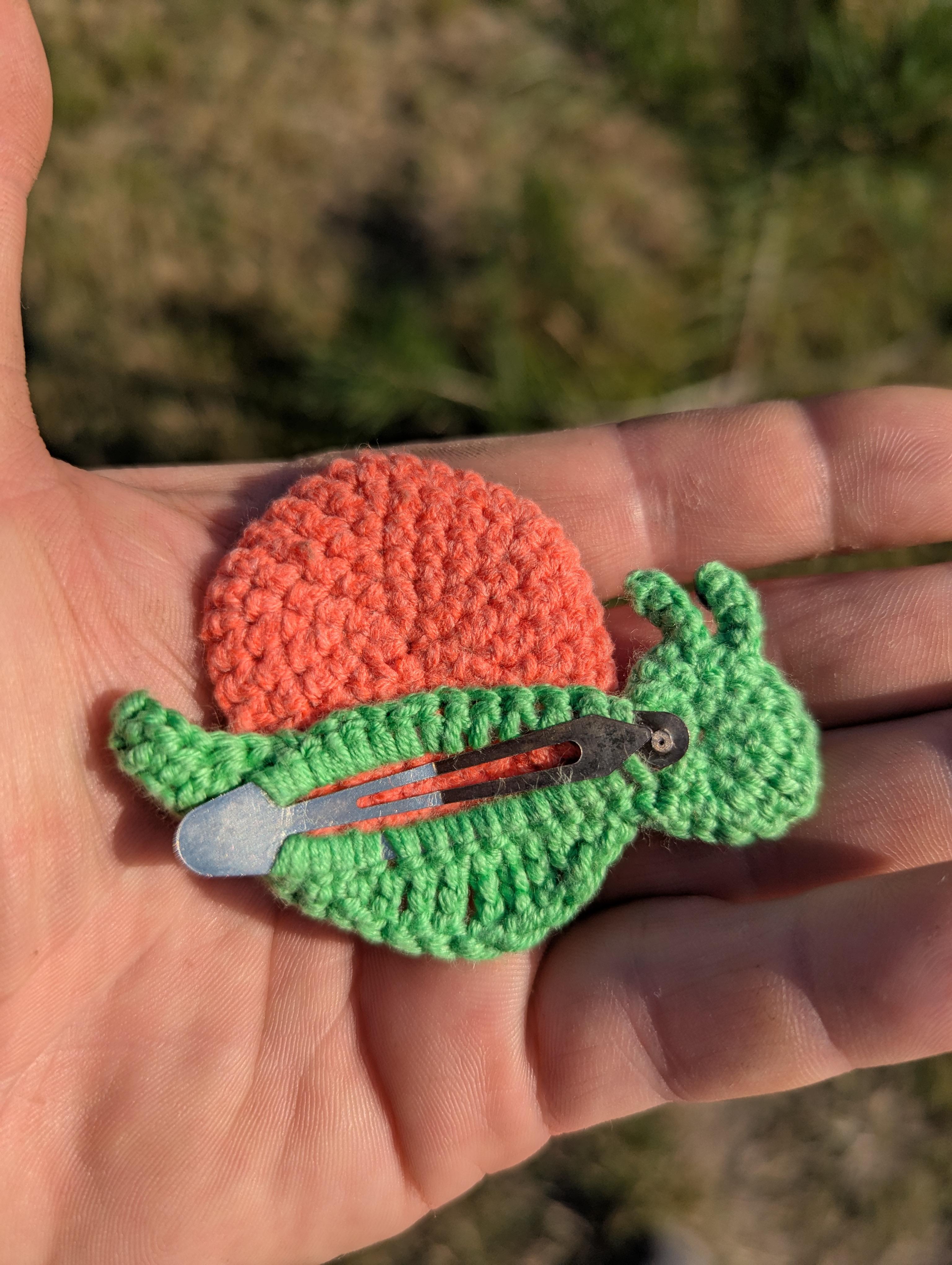Snail Hair Clip English-US
