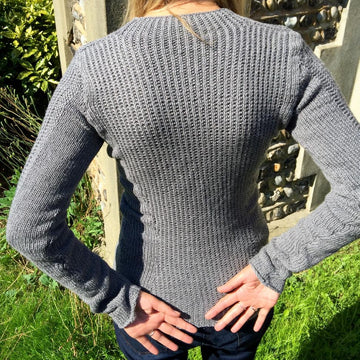 Tailored Rib Sweater