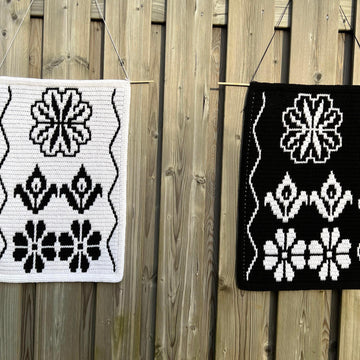Naive Flowers Wall Hanging