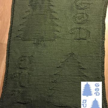 Nr. 330 – 19 – 17. Christmas Tree guest towel