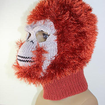 Toddler,Child and Adult Orangutan Mask Balaclava