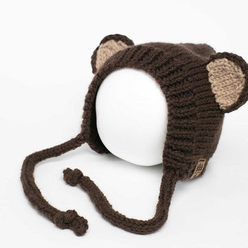 Bear Ears Pixie Bonnet