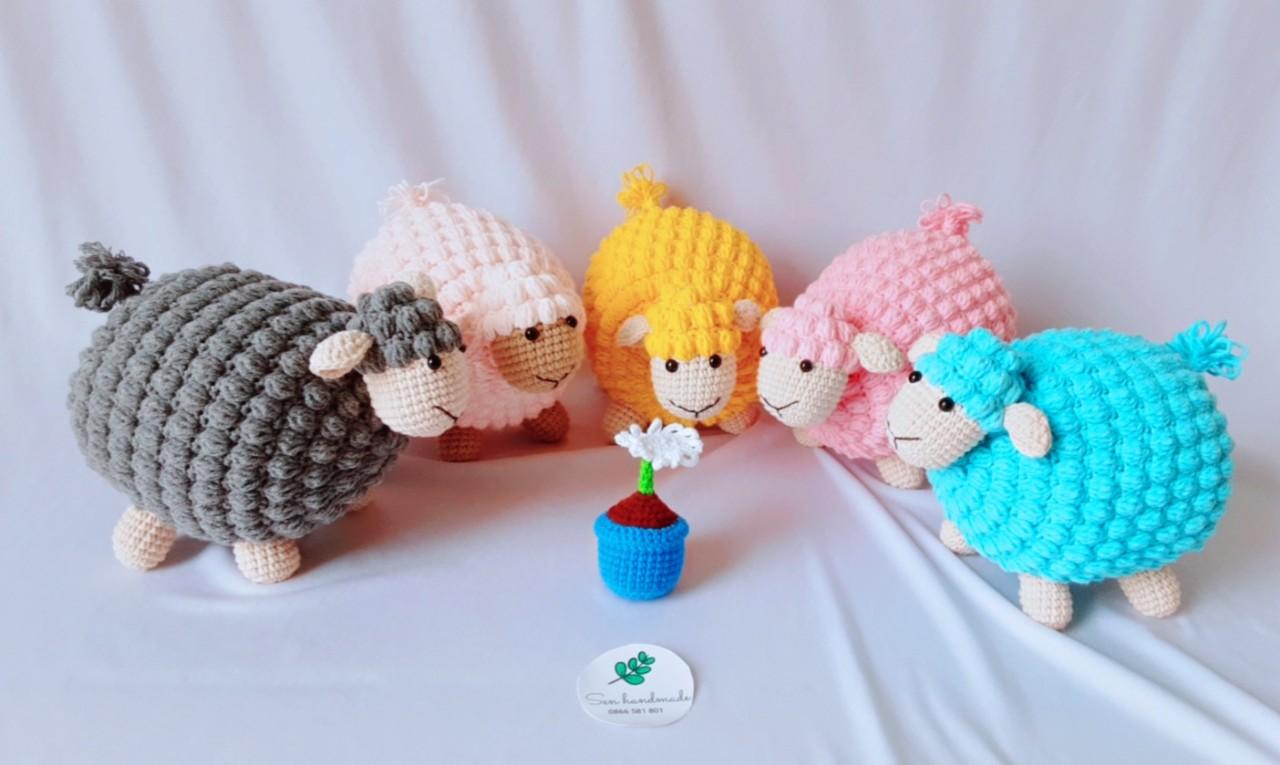 Father sheep- crochet pattern - PDF file