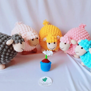 Father sheep- crochet pattern - PDF file