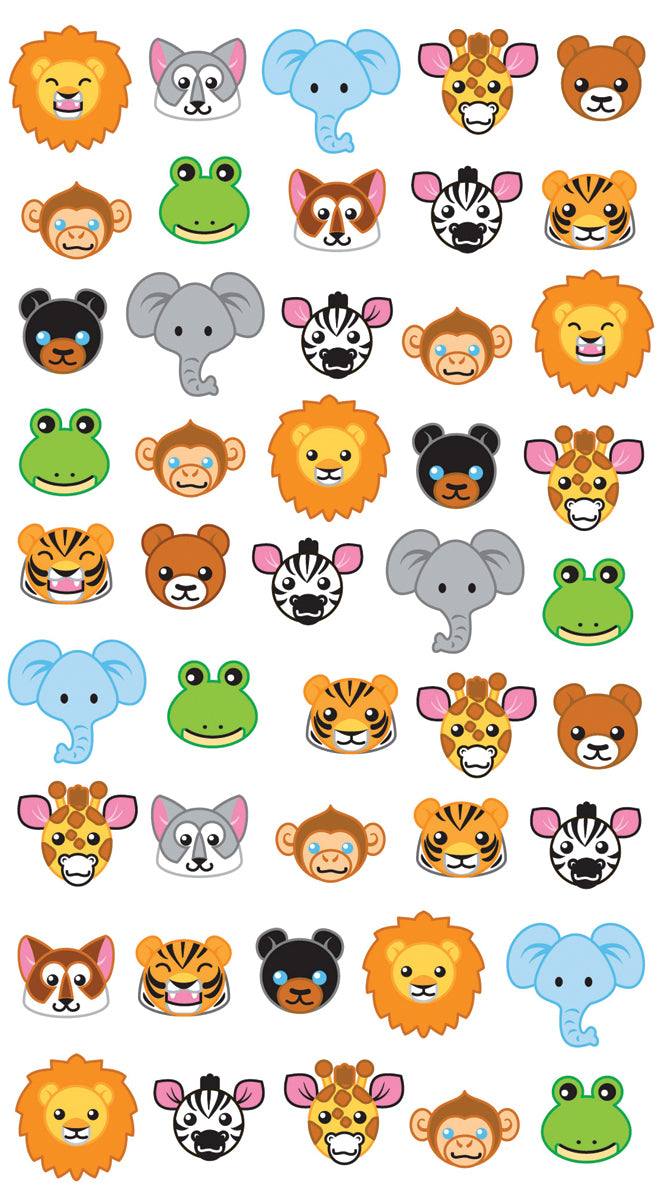 Sticko Stickers - Zoo Faces