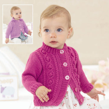 Flat Collared and Round Neck Cardigans in Sirdar Supersoft Aran - 4783 - Downloadable PDF