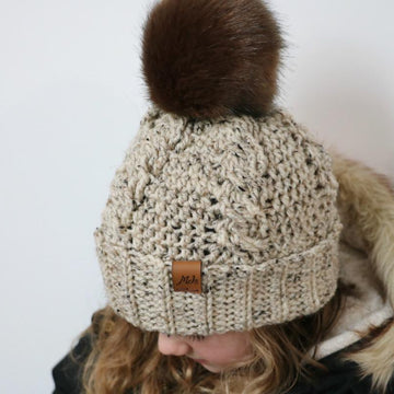 Rustic Cabled Toque