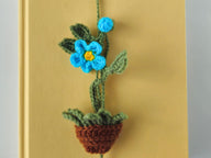Blooming Flowers Bookmark
