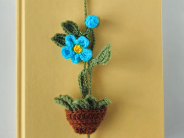Blooming Flowers Bookmark