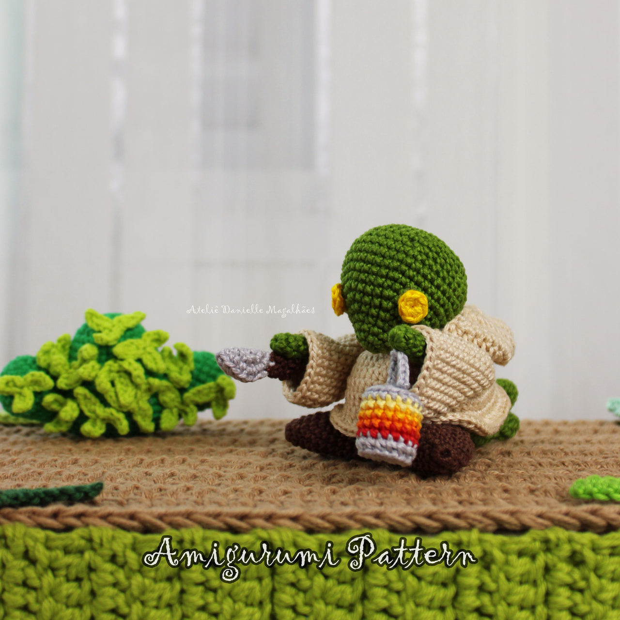 Tonberry Crochet Pattern – Chibi Hooded Creature Amigurumi (PDF)