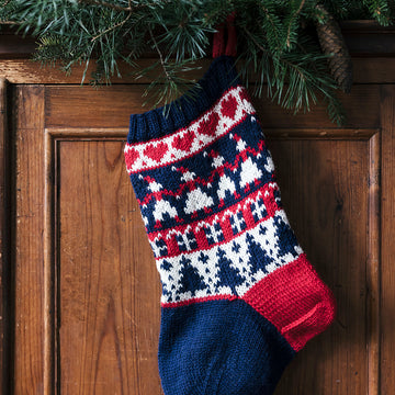 Christmas Stocking KAL - Part 2 in Novita 7 Veljestä - Downloadable PDF