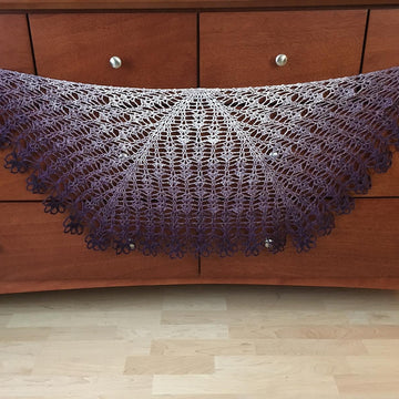 Plum Blossoms Shawl