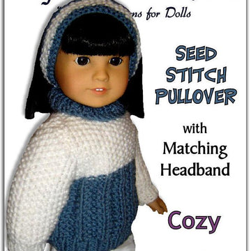 5 pdf knitting patterns. Fits 18 inch and American Girl Doll 01