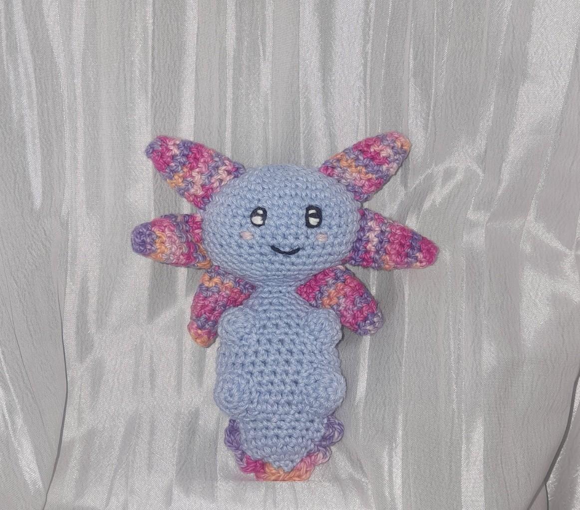 Crochet Cotton Axolotl