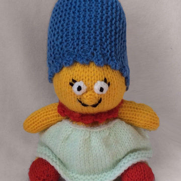 Marge Simpson choc orange cover / toy