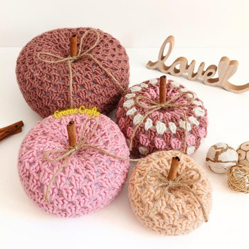No Sew Granny Stitch Pumpkins