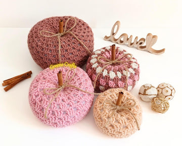 No Sew Granny Stitch Pumpkins