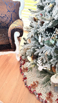 Gingerbread Christmas Tree Skirt