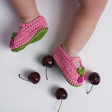 Cheery Cherry Booties