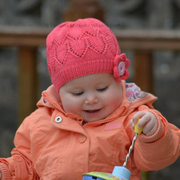 Coralline Flower Hat