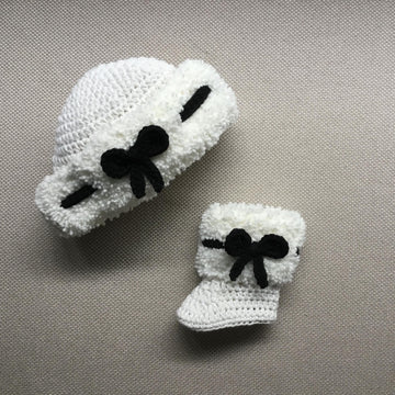 Winter Boot Hat Set N 292