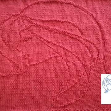 1. konfirmandinde Klud - Confirmation girl Cloth