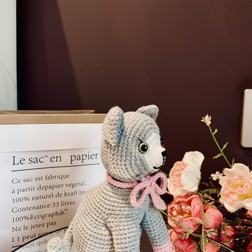Sitting Cat Crochet Pattern PDF