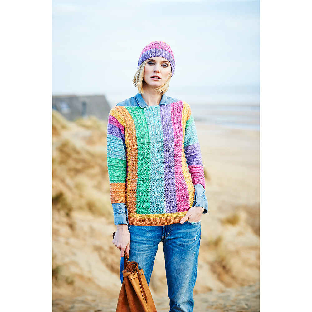 Sweater, Cardigan & Hat in Stylecraft Batik Swirl DK - 9537 - Downloadable PDF