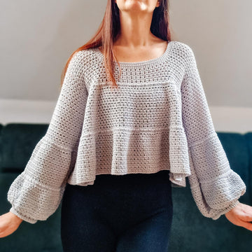 Whimsy Ruffle Sweater