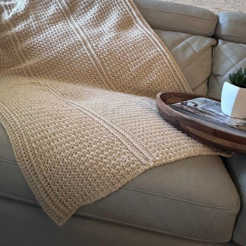 Vanilla vista Easy crochet blanket