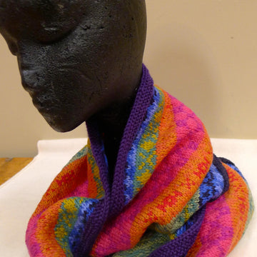 Over the Rainbow - Fair Isle Cowl