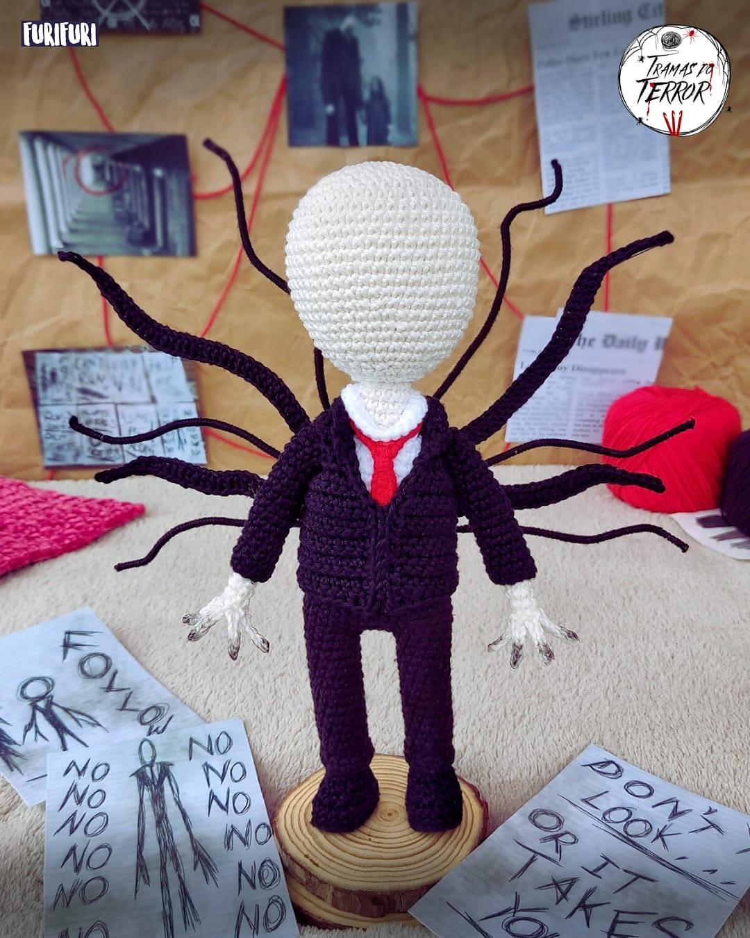 Slenderman Amigurumi