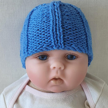 Oakley - Baby’s 12ply reversible 5x2 rib beanie