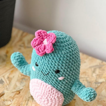 Cactus squishmallows plushie pattern