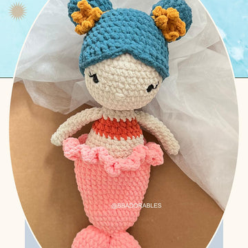 Beatrice Mermaid with removable tail