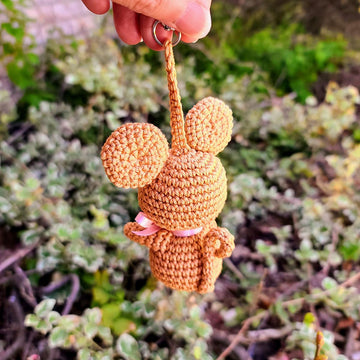 Mouse Backpack / Keychain Charm