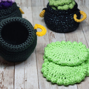 Bubbling Cauldron Coaster Set