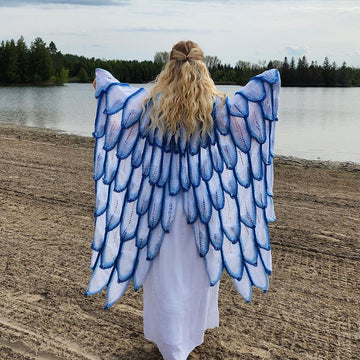 Guardian Angel Wings Shawl