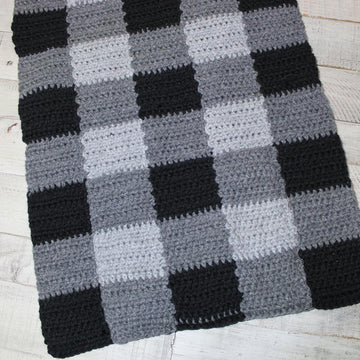 Plaid Pocket Shawl