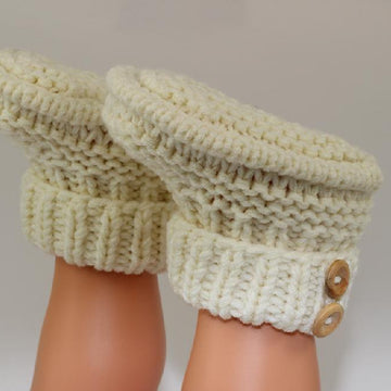 Baby Chunky 2 Button Booties