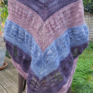 Drop the Lace Shawl