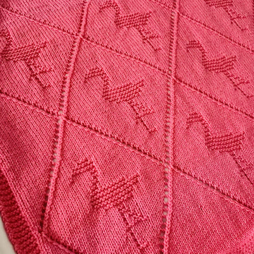 Diamond Flamingo Blanket