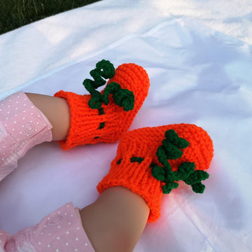 Pumpkin Baby Booties