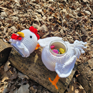 Chicken Treat Stash Jar