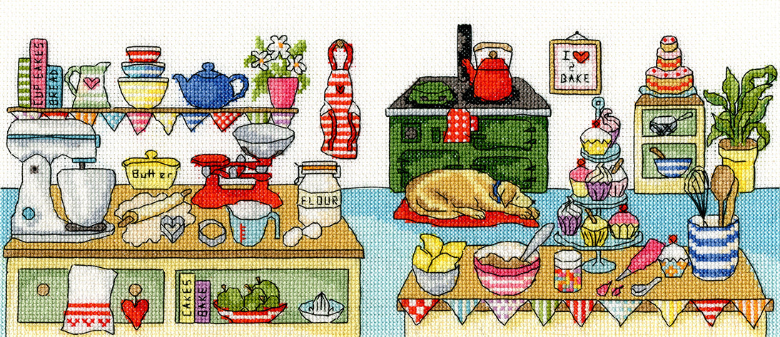 Bothy Threads Baking Fun Cross Stitch Kit