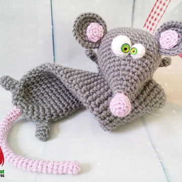 277 Mouse scarf for wine or champaing bottle