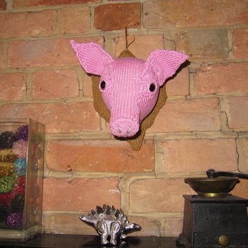 Wall Mounted Pig's Head
