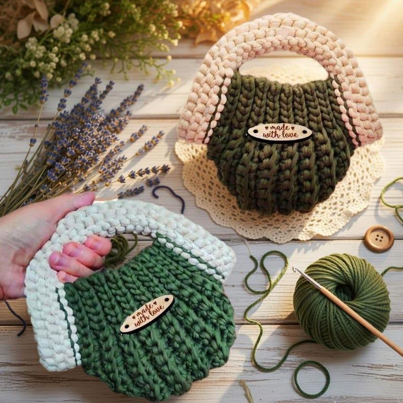 Crochet Handbag Pattern – Macrame Bag PDF + Video Tutorial